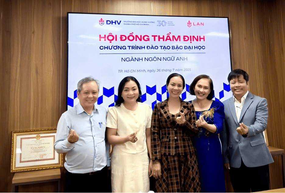 ISIEE Participates in the Evaluation Council for the Bachelor’s Program in English Language at Hung Vuong University, Ho Chi Minh City