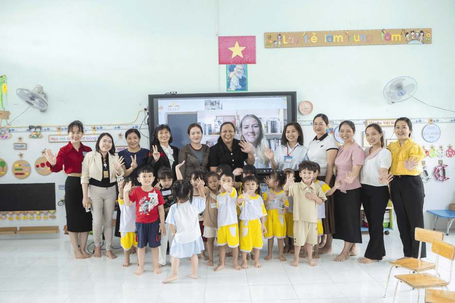 Khi Bé Mầm Non Vĩnh Long Lần Đầu “Chạm Ngõ” Tiếng Anh