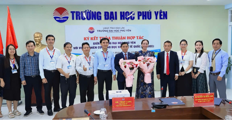 Viện ISIEE và Đại học Phú Yên Ký Kết Hợp Tác Chiến Lược, Mở Ra Cơ Hội Mới Trong Đào Tạo Và Nghiên Cứu